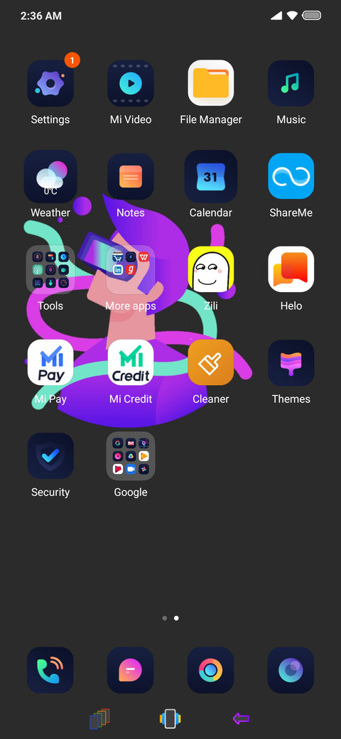 Purple and Violet screenshot