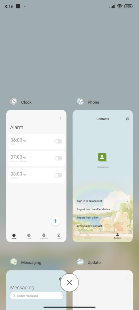 Window time  screenshot