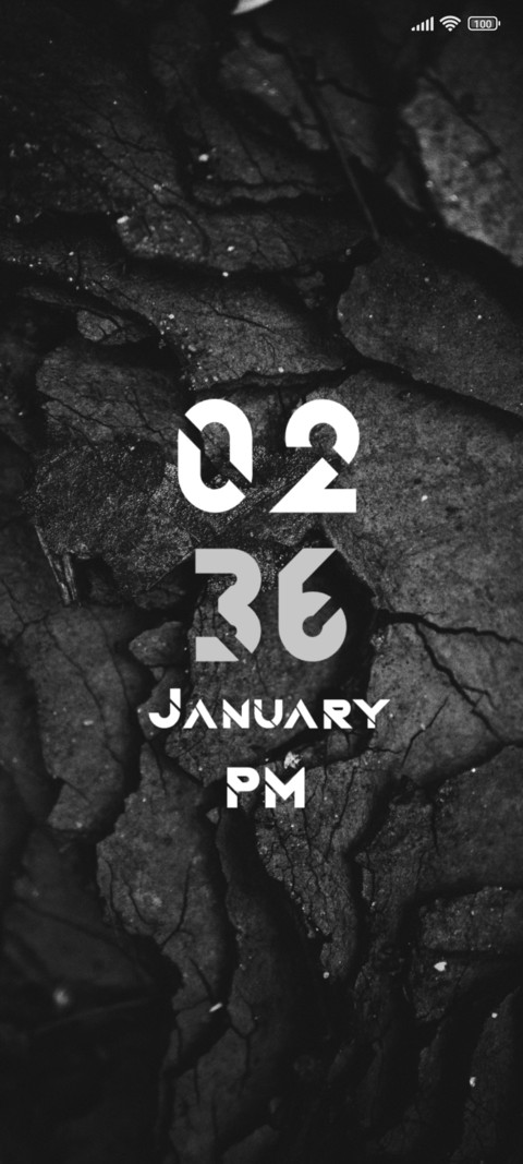 Grayscale screenshot