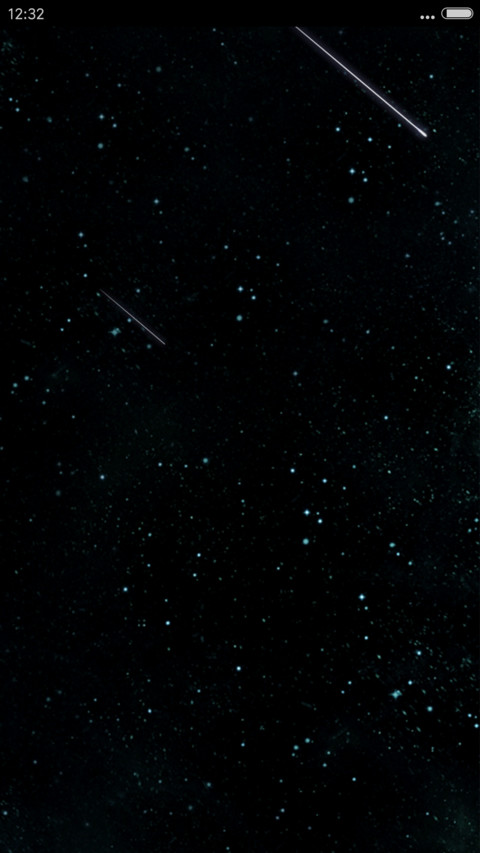 流光溢彩(动态流星桌面+锁屏通知+手绘） screenshot