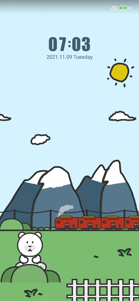 Cartoon train screenshot
