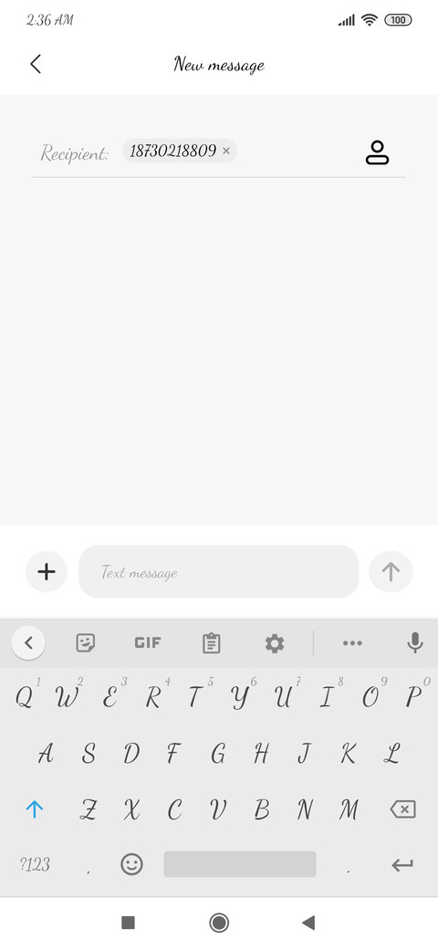 Dancing Script screenshot