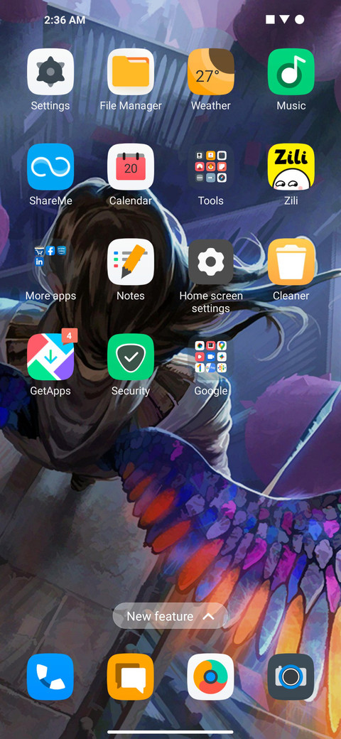 Praise OS screenshot