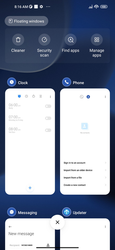 Wavy Shapes screenshot