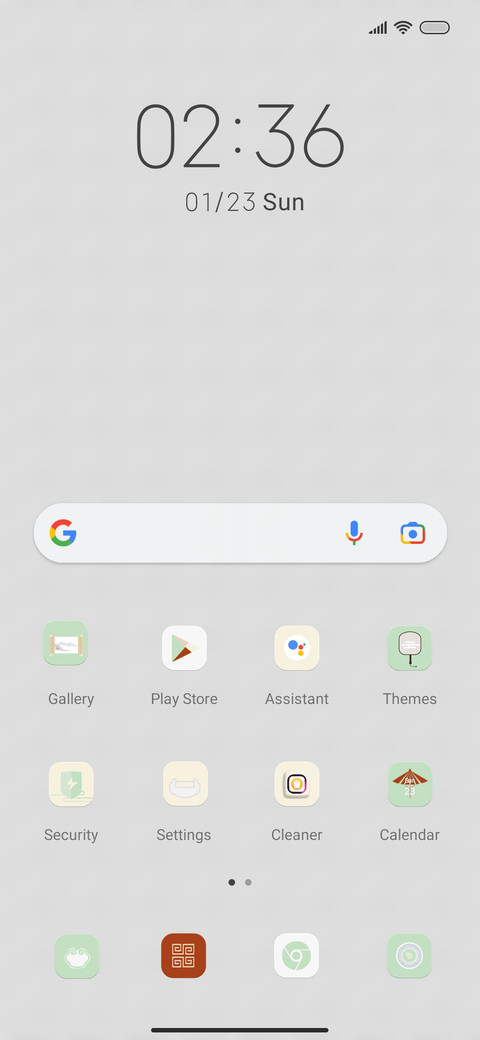 Court White Crane screenshot