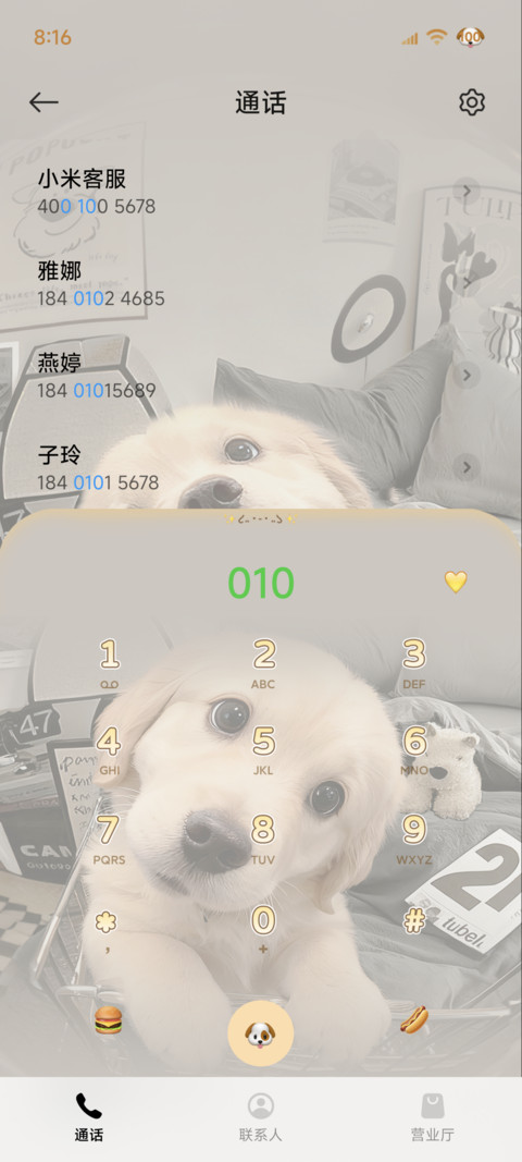 3D小金毛 自定义 screenshot