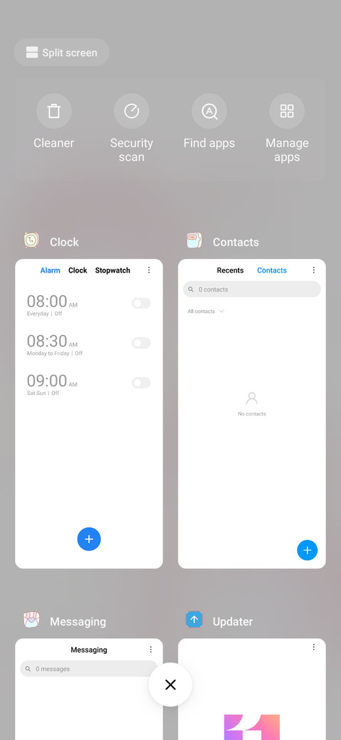 Cute call screenshot
