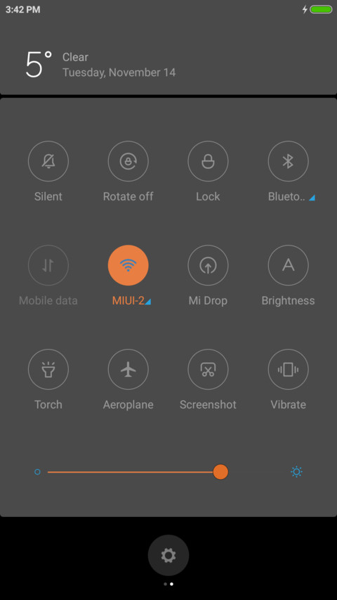 Nebula Dark ui screenshot