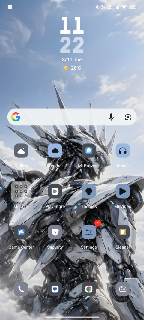 Mecha screenshot