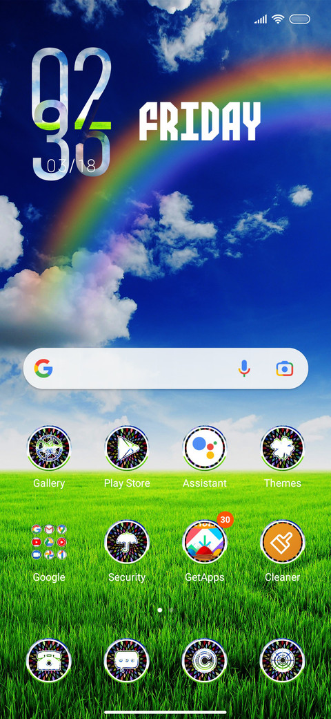 Rainbow Field screenshot