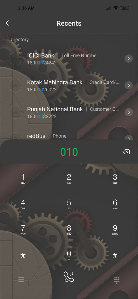 Motor gear screenshot