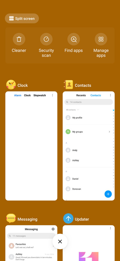 Yellow screenshot