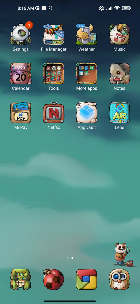 Evolution screenshot