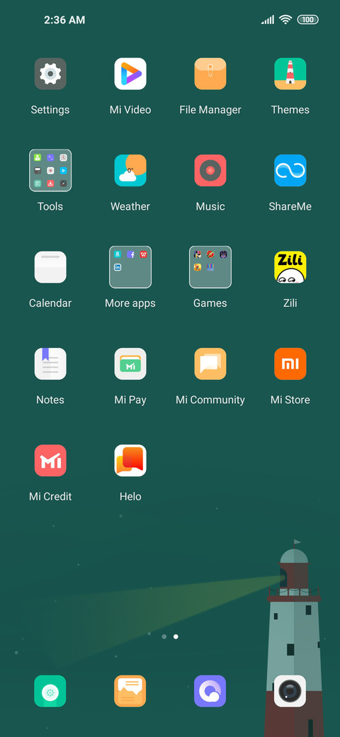 Call beacon screenshot