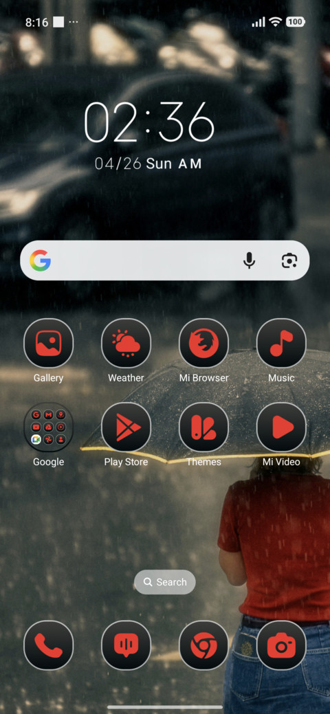 Rain Lady screenshot