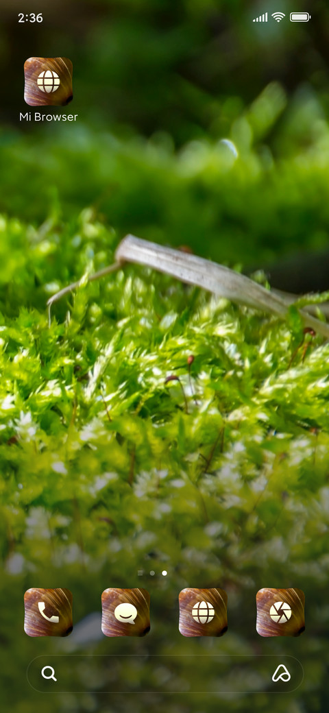 Moss screenshot