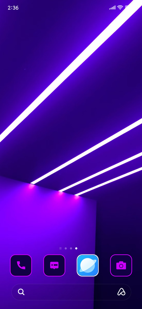Purple Lighting screenshot