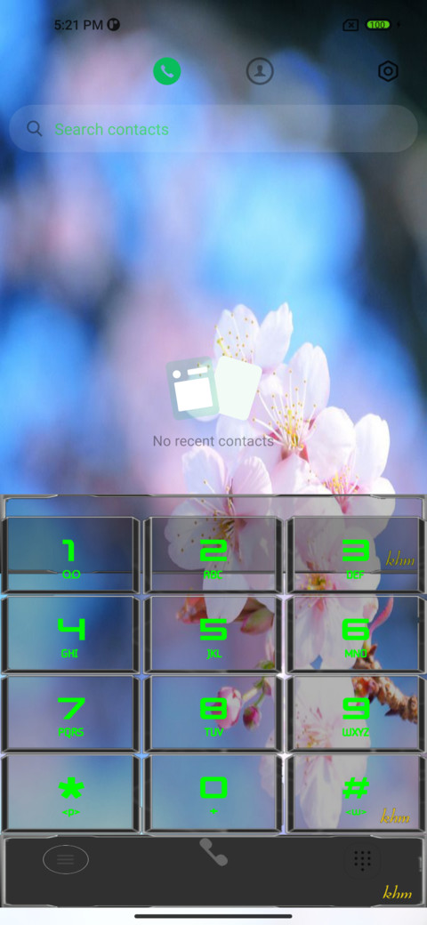 khm theme screenshot