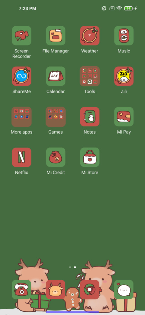 Christmas Deers screenshot