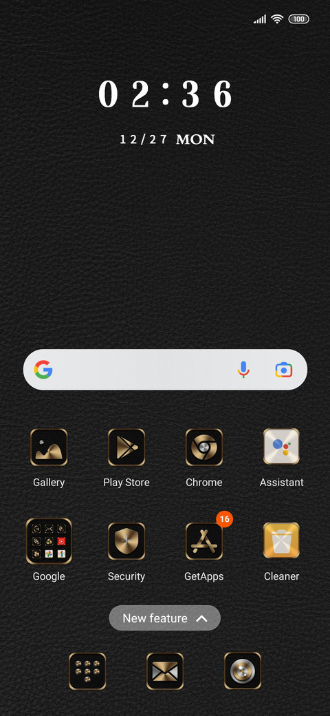 Gear clock screenshot