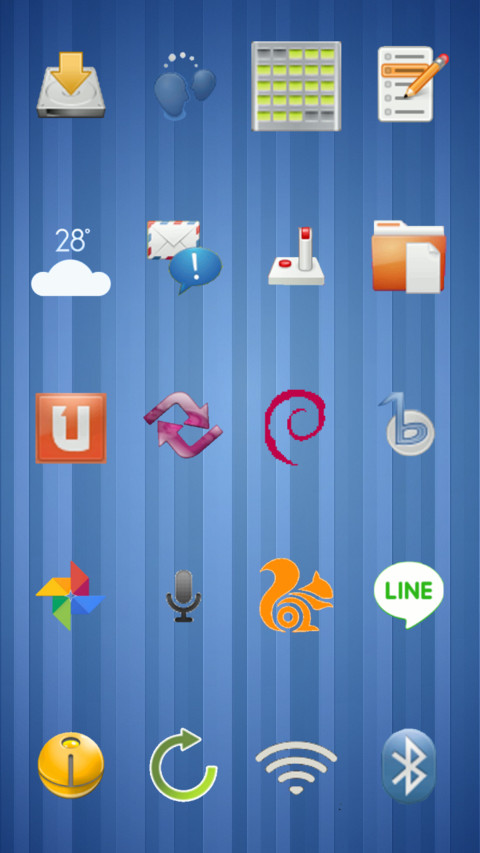 Mibuntu screenshot