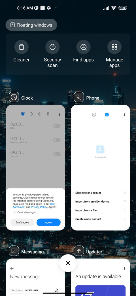 Blue Night screenshot
