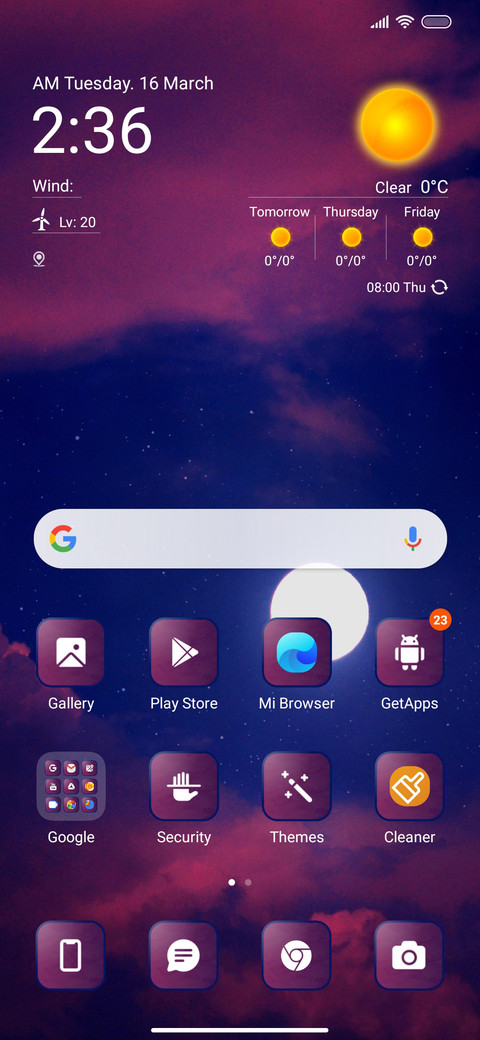 Moon Glimpse screenshot