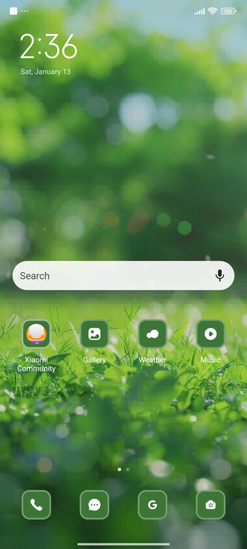 Grass screenshot