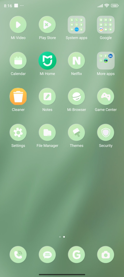 Green Curtains screenshot