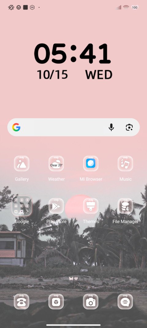 Sunset screenshot