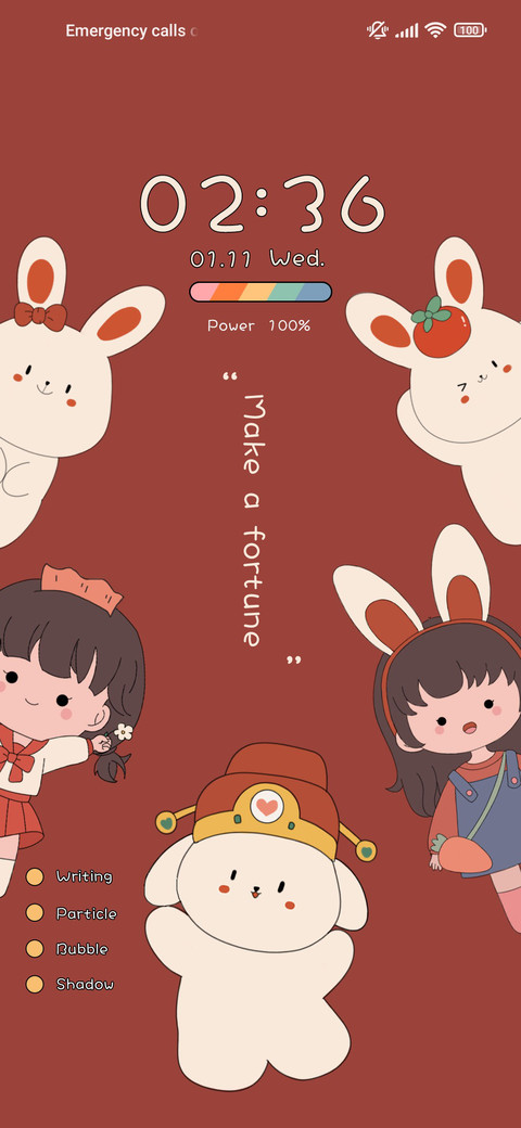 Rabbit party screenshot
