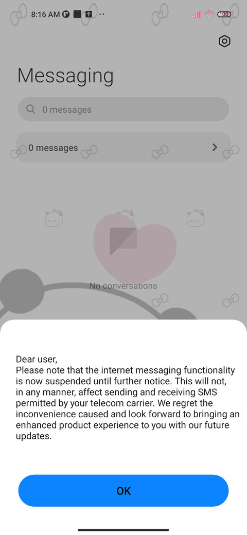 Yier's phone screenshot