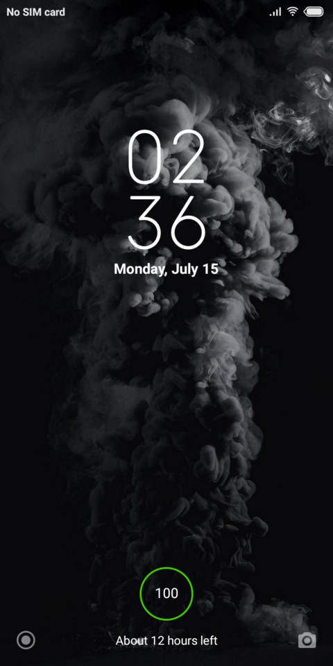 Dark White v10 pie screenshot