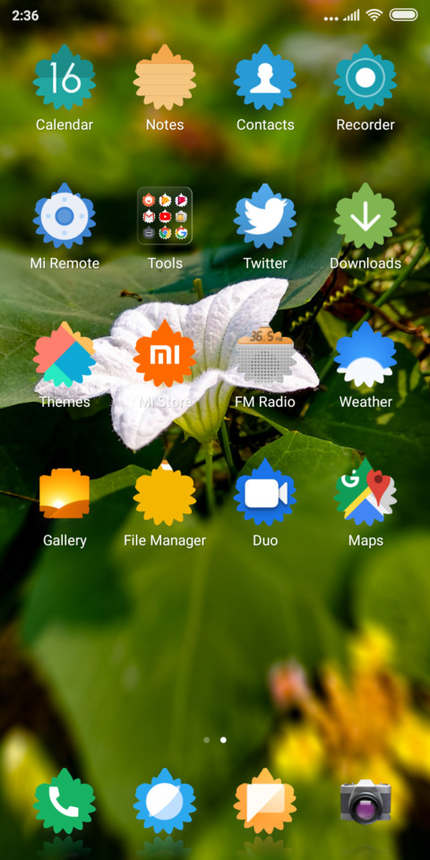 White Flower_DWM3 screenshot