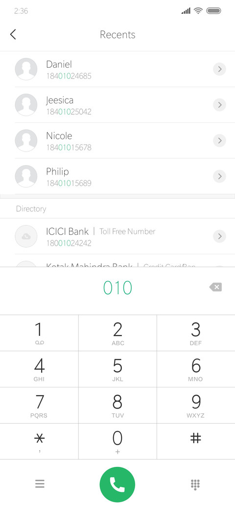 MIUI Font 000 screenshot