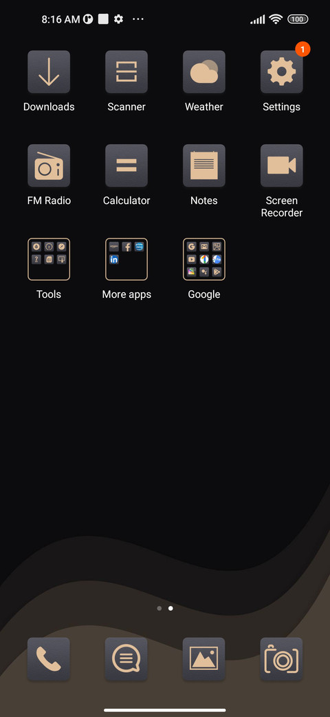 Golden Style screenshot