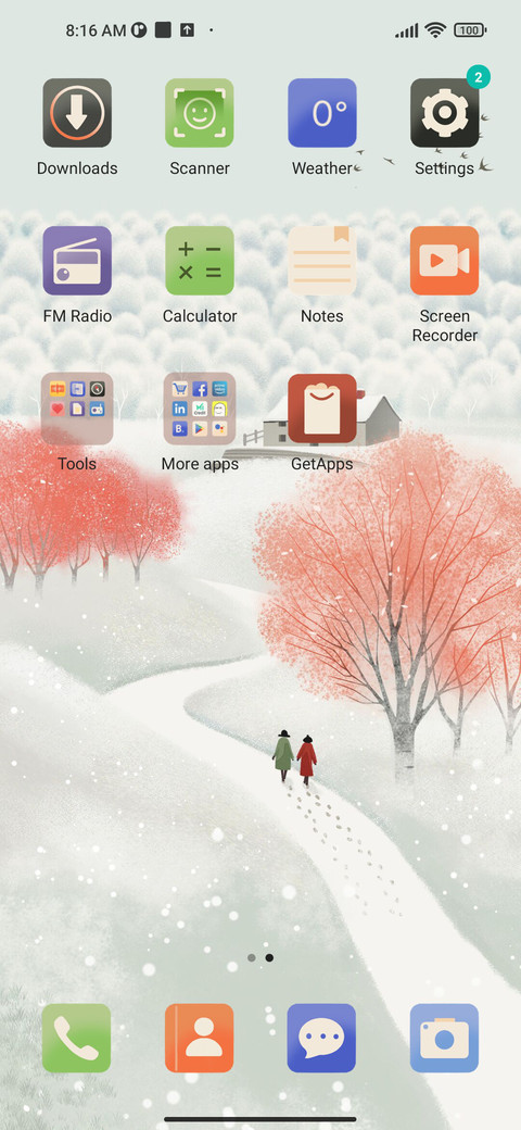 Snowy House screenshot
