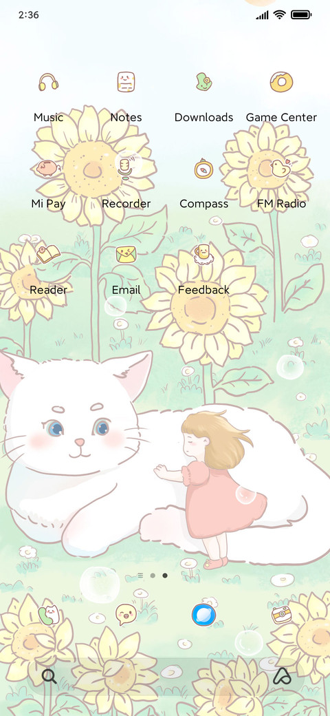 Cure the white cat screenshot