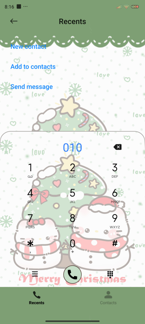 Christmas with cat screenshot