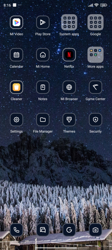 Starry Sky screenshot