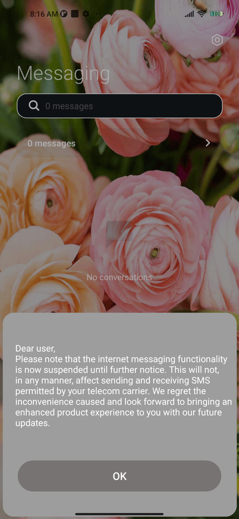 Pink rose screenshot