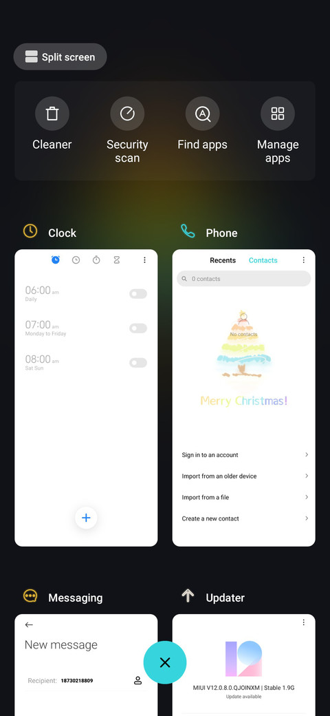 Colorful Christmas screenshot