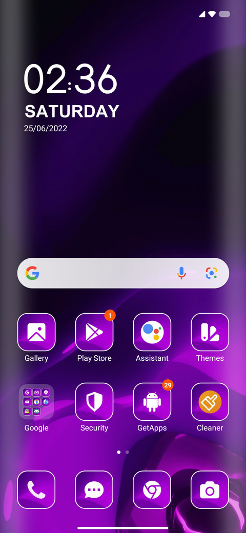 Dark Purple screenshot