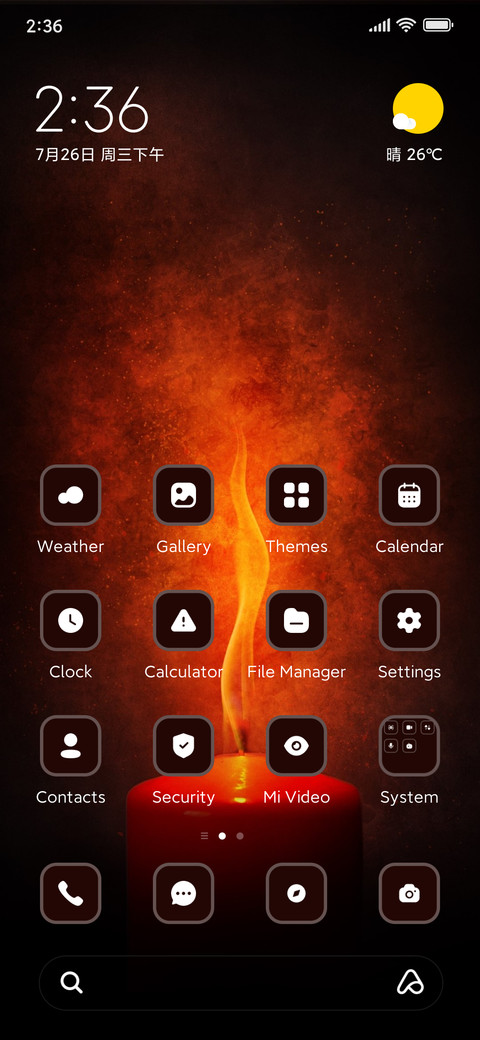 Candle screenshot