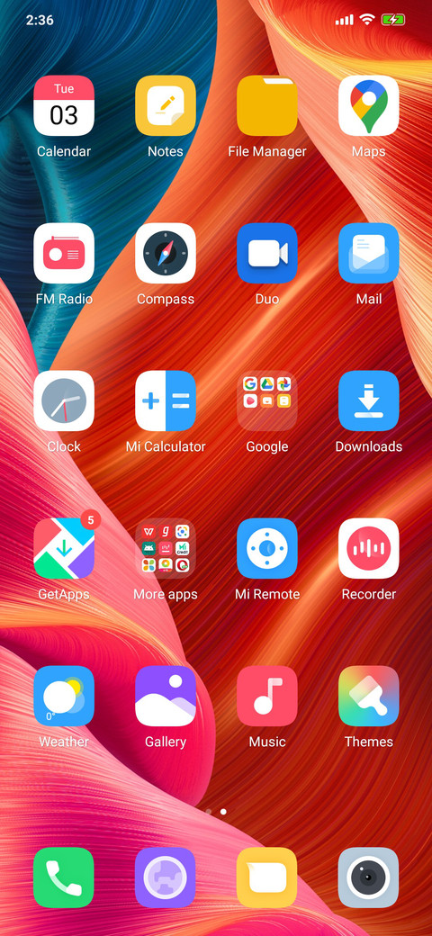 Elegant MIUI 11 screenshot