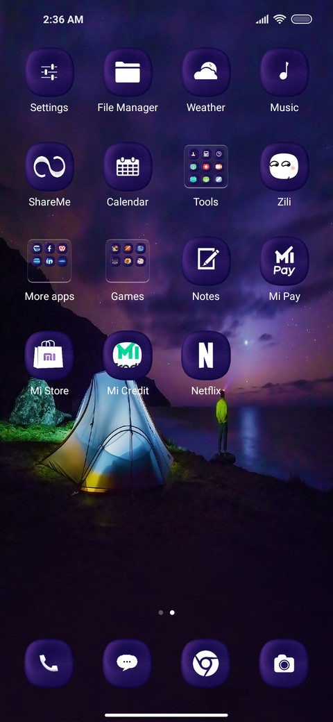Camping Qz screenshot
