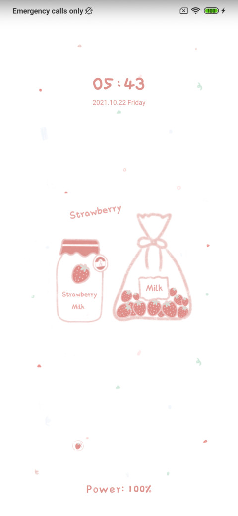 Strawberry milk screenshot