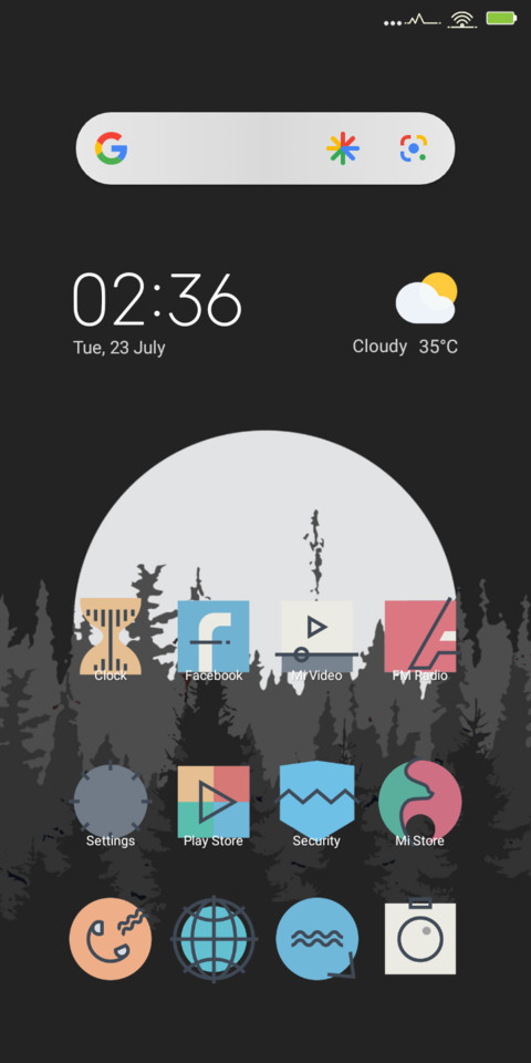 MDark Night screenshot