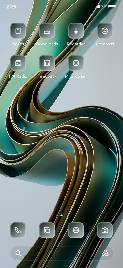 Green Curves screenshot