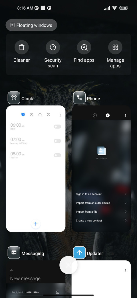 Owl Dark screenshot